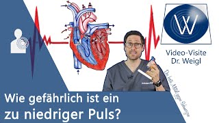 Bradykardie Sind ein langsamer Puls amp geringe Herzfrequenz gefährlich Ursachen Symptome Therapie [upl. by Nawyt]