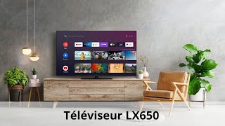 Panasonic TV LX650  Accédez à une multitude de contenus vidéos et streaming avec AndroidTV [upl. by Rezal]