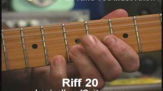 25 Riffs You Must Know  Riff 20  How To Play Lead Guitar [upl. by Dej610]