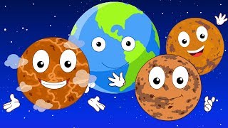 Canzoni pianeti  sistema solare rima  Canzoni prescolari  Planets Kids Rhyme  Planets Song [upl. by Naesyar414]