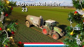 Adventskalender 2324 Fendt 312 Vario TMS  Agrimat CHE 110  Luxemburg 2023 [upl. by Merilee]