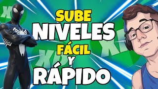 ✅GUÍA para SUBIR de NIVEL en FORTNITE CAPÍTULO 3 SIN CREATIVO [upl. by Nariko]