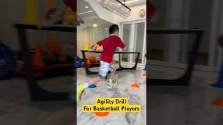 Agility Drill using cones amp ladder to Improve Speed and Explosive Power for Kids speedandagility [upl. by Aneba]