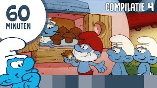 60 minuten Smurfen • Compilatie 4 • De Smurfen [upl. by Lleksah]