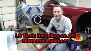 LS Tech Installing an ATI Harmonic Balancer [upl. by Alfredo]