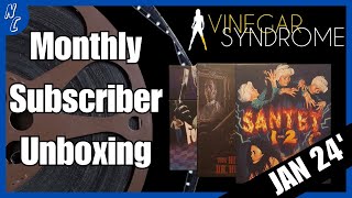 Vinegar Syndrome January 2024 Subscriber Unboxing [upl. by Libre]