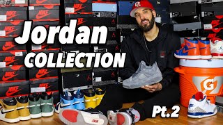 JORDAN SNEAKER COLLECTION PT 2 BEST OF THE BEST  MY FAVORITE AIR JORDANS [upl. by Mercer]