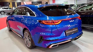 Kia PROCEED GTLine 2022  FIRST LOOK amp visual REVIEW Blue Flame [upl. by Fredra591]