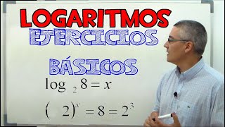 Logaritmos ejercicios básicos Aprende matemáticas [upl. by Cameron778]