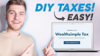 Wealthsimple Tax 2021 Review and Walkthrough DIY Taxes [upl. by Stauder856]