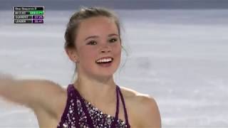 Mariah BELL Short Program 2018 Skate Canada [upl. by Nilorac]