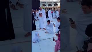 Makkah Haram sarif tawaf kaba beautiful makkah love kids [upl. by Gnolb]