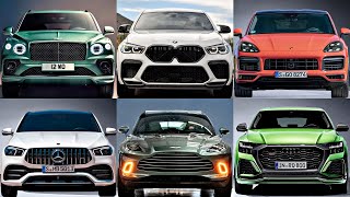 Top 10 Best Super Sport SUVs For The Money 2021 bentley bentayga audi rsq8 sq8 x6m gle 63 [upl. by Queri]