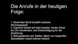 Bei Abzocker nutzlosen Stromstecker bestellen  und weitere Abzockanrufe dokumentiert und abgewehrt [upl. by Doll]