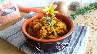 RAGÙ DI LENTICCHIE ROSSE Ricetta super gustosa e salutare  La cucina di FeFè [upl. by Rephotsirhc230]