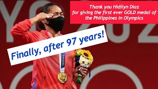 Hidilyn Diaz First Filipino Olympics Gold Medalist In History [upl. by Placida306]