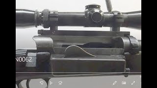 Disassembly amp installation of SampK scope mount for Krag rifle [upl. by Lledo]