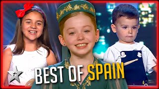 BEST Kid Auditions EVER from Spains Got Talent [upl. by Orravan]