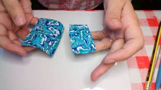 Mokume Gane Technique in Polymer Clay [upl. by Drais980]