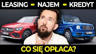 LEASING vs NAJEM vs KREDYT  co opłaca się bardziej [upl. by Orimlede]