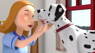 Fireman Sam US New Episodes  Training time for Radar the Firefighter dog 🚒 🔥 Videos For Kids [upl. by Ylremik]