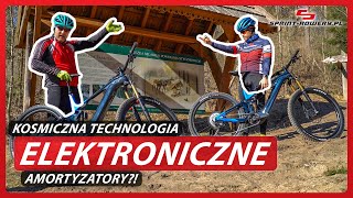 ELEKTRONICZNE amortyzatory Kosmiczna technologia  TOPOWY Giant Trance X Advanced E 0 [upl. by Nahtal544]