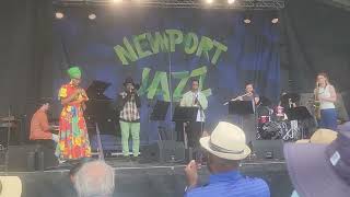 Newport At 70 feat Jazzmeia Horn 20240804 Newport Jazz Festival Newport RI [upl. by Knobloch]