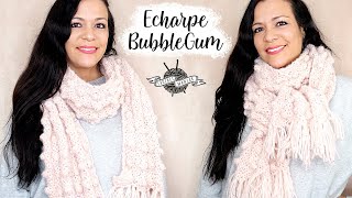 TUTO  comment faire une écharpe au crochet facile et rapide [upl. by Pedrotti]