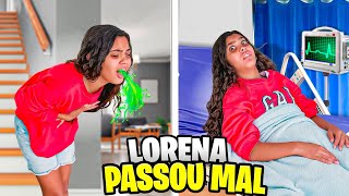 FUI PARA O HOSPITAL COM LORENA  O QUE ELA TEM [upl. by Oicnecserc]