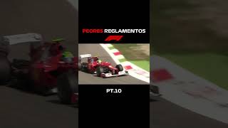 PEORES REGLAMENTOS F1  Pt10 💥 httpsamznto3q5mC8j formula1 automovilismo f1shorts gpf1 [upl. by Andromada]