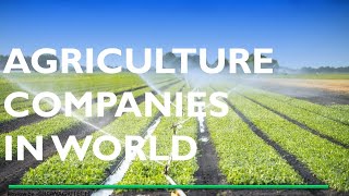 Top 10 Pesticides amp Agro Chemicals Companies In The World  Agriculture Products Company [upl. by Kalikow]