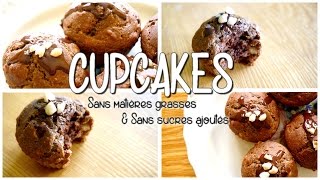 CUPCAKES SANS SUCRES amp SANS MATIERES GRASSES ♡ [upl. by Sheelah]