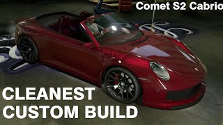 CLEANEST COMET S2 CABRIO CUSTOMIZATION GTA Custom Builds [upl. by Jari61]