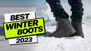 TOP 6 Best Winter Boots for Men 2023  Survive the Cold [upl. by Alf539]