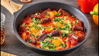 CHAKCHOUKA Merguez et Oeufs [upl. by Emie]