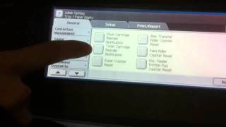 Samsung MFP toner replacement warning adjustment [upl. by Keriann]