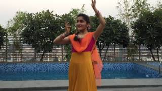 Zianna Sabuwalas Kathak danceGat Nikas [upl. by Tnilf611]