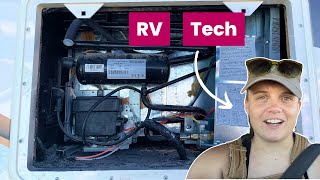 How to Troubleshoot Your Dometic RV Fridge With a Mobile RV Tech [upl. by Nynnahs625]