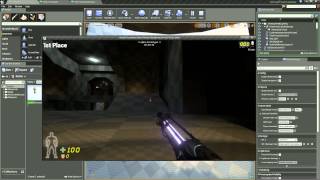 Unreal Tournament 2015 Alpha Prototype  playing with movement [upl. by Hpseoj]