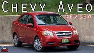 2009 Chevy Aveo Review  A Recession Era Compact [upl. by Oderf]