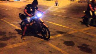 Burnout yamaha z modenas dinamikALEXPOLH 2013 [upl. by Frost287]