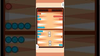 2 Player Games 🎮 Backgammon Easy MODE happy hippies is so easy 😂 to play [upl. by Ela]