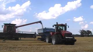 2013 Case IH 9230 AxialFlow Unloading Grain [upl. by Vick]