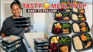 Meal prep with meWeight loss edition 💯Healthy meals South African Youtuber Kuhle Jita mayikana [upl. by Dierdre662]