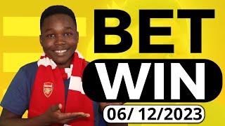 FOOTBALL PREDICTIONS TODAY 06122023 SOCCER PREDICTIONS TODAY  BETTING TIPS footballpredictions [upl. by Philana]