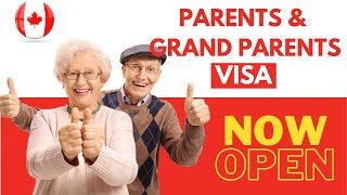 NOW OPEN  Canada Parents and Grandparents Sponsorship 2021  Canada Super visa 2021 [upl. by Nicoli]