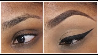 Eye Brow tutorial with and with out concealer [upl. by Roana858]