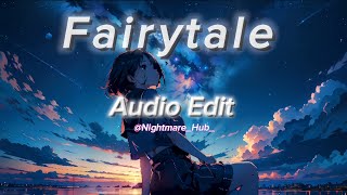 Fairytale  Alexander Rybak Audio Edit [upl. by Ecirual]