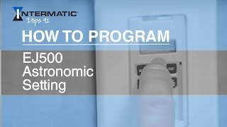 How to Program the EJ500 Astronomic Setting [upl. by Rivard]