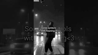 Some symbols with meanings🤫 aesthetic shorts symbols meaning [upl. by Seilenna]